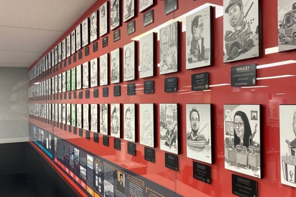 Quand les années s’illustrent… au mur