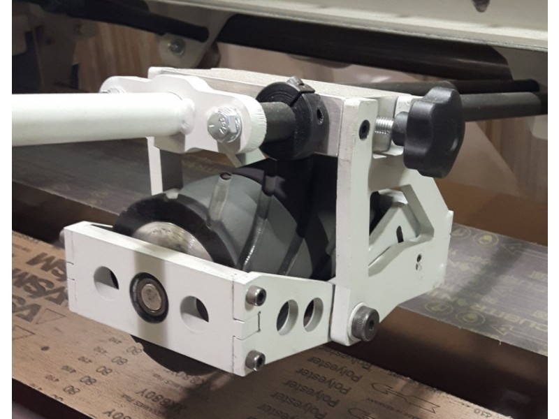 Vulcanized Rubber Grooved Contact Wheel Assembly