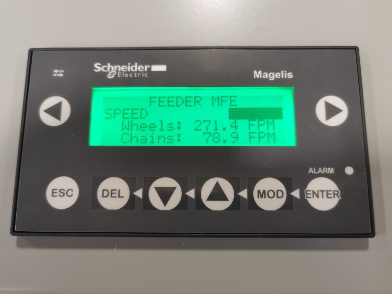 MFE-150 Lateral Chain Feeder - Control
