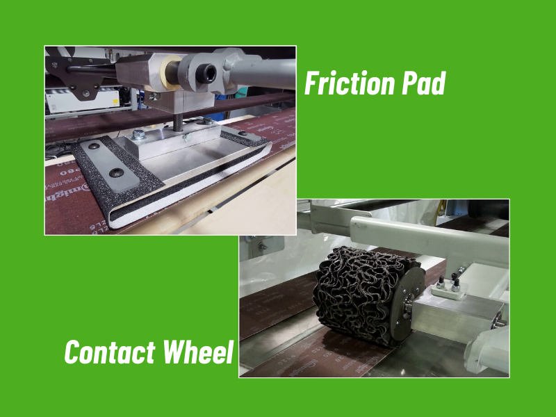 Contact Wheel and Friction Pad