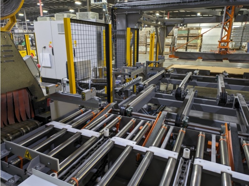 Chains and Belts transfer systems are being used