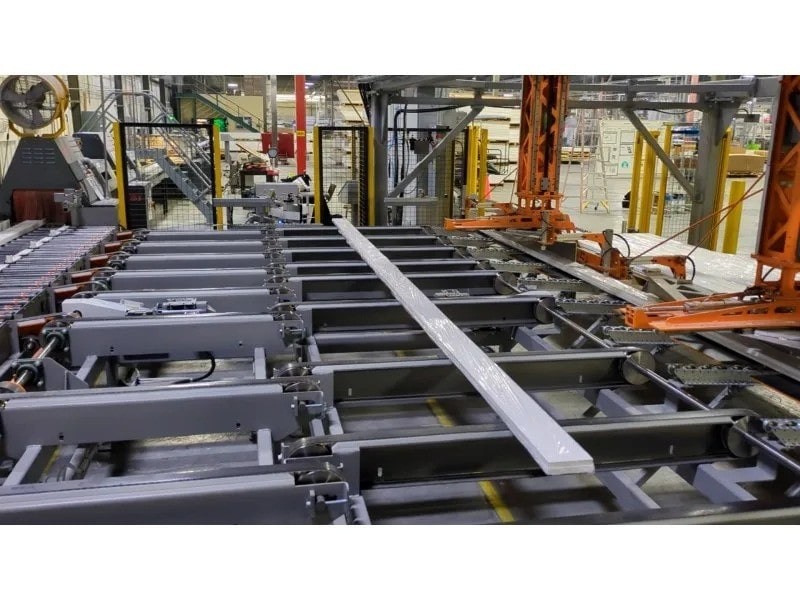Wrapping and palletizing system with double GANTRYX