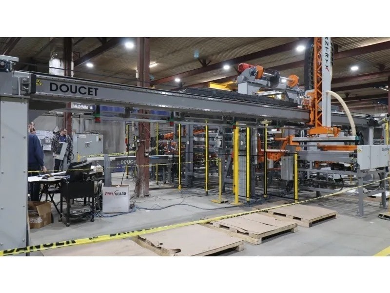 Multi Level Stacker with GANTRYX Palletizer – Medium Capacity